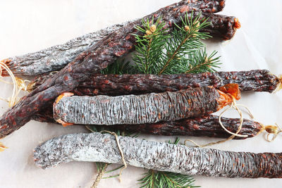 Close-up of christmas tree