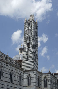 Low angle view of building against sky