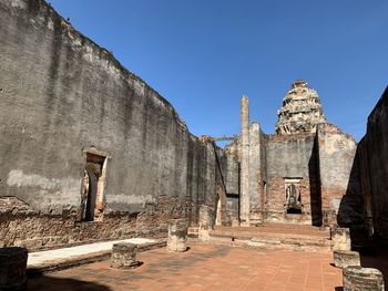 Old ruins against sky