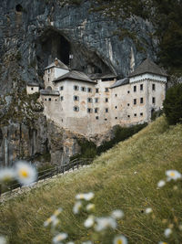 Impressive cave castle in slovenia.