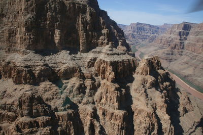 Panoramic view of a mountain