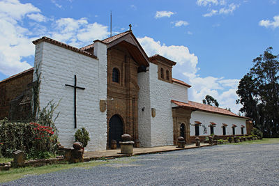 Exterior of building against sky