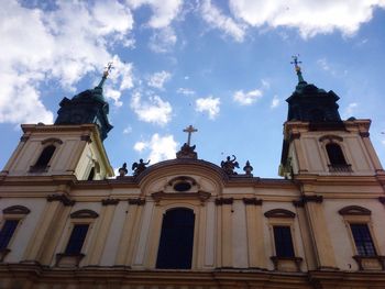 Low angle view of church