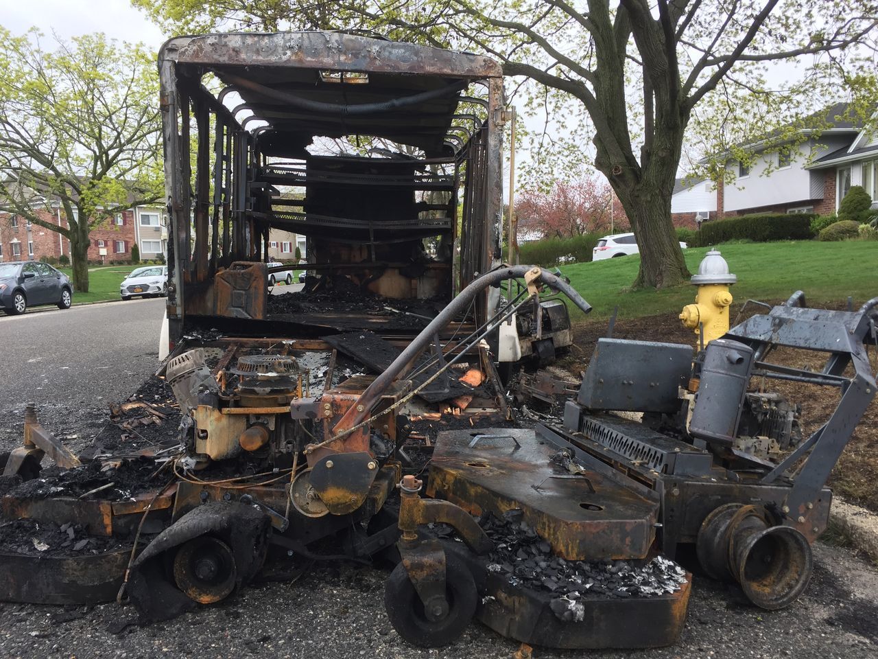 VIEW OF OLD TRUCK ON FIELD