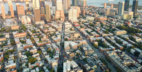 Aerial view of cityscape