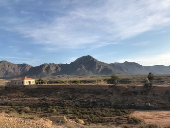 View of a desert