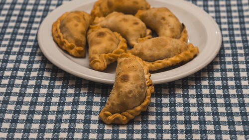 Close-up of food in plate