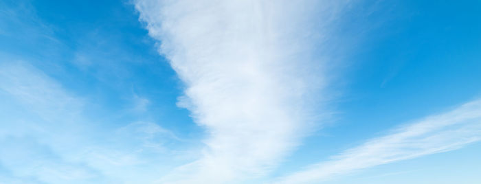 Low angle view of clouds in sky