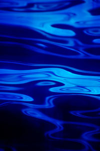 The very blue abstract sea and wave ripples