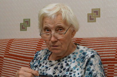 Portrait of senior woman