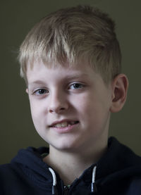 Portrait of smiling boy