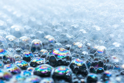 Full frame shot of bubbles