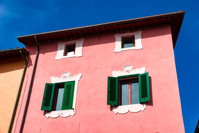 Low angle view of building against sky