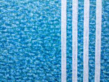 Close-up of blue pattern