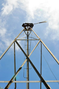 Low angle view of built structure against sky