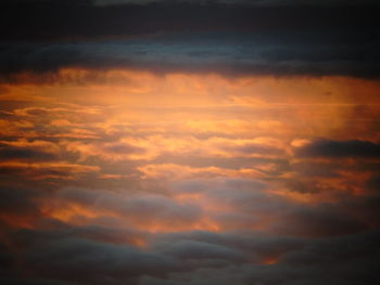 Low angle view of dramatic sky