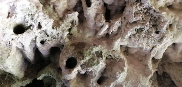 Full frame shot of rock formation