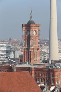 Buildings in city