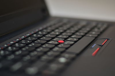 Close-up of computer keyboard