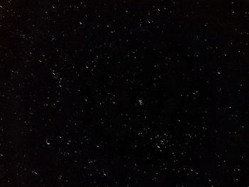 Star field against sky at night