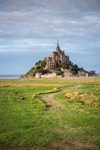 Mont saint-michel at normandy