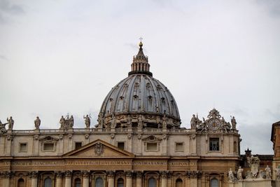 St peters basilica against sky