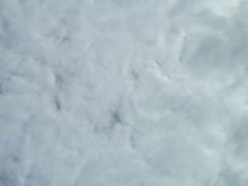 Low angle view of clouds in sky