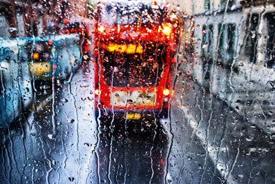 High angle view of fountain