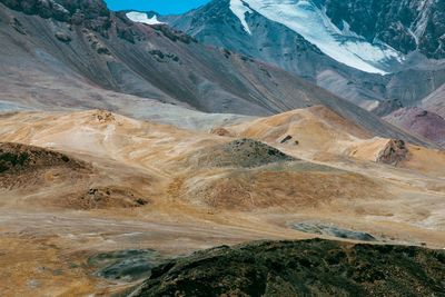 Aerial view of a valley