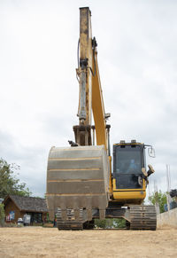 View of construction site against sky