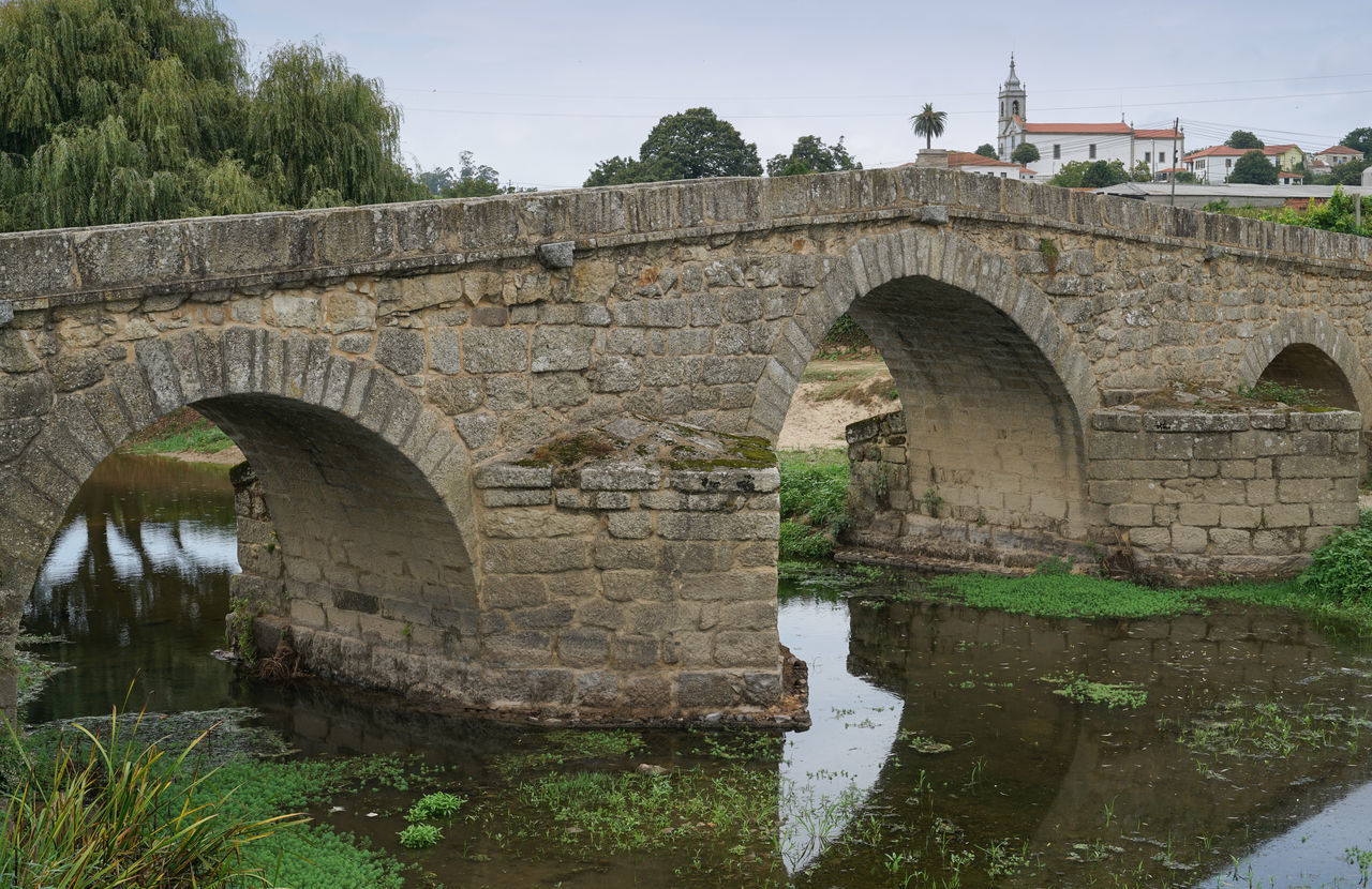 ARCH BRIDGE OVER RIVER