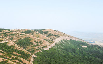 Mountain views at altitude. daylight. georgia. high quality photo