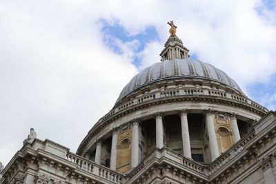 Low angle view of cathedral against sky