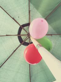 Close-up of balloons