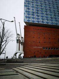 Low angle view of building against sky