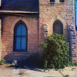 Facade of old building