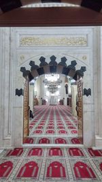 View of ornate entrance of building