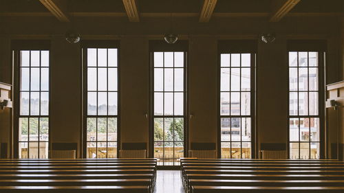 Interior of building