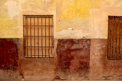 Full frame shot of old building