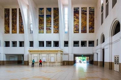 Corridor of building