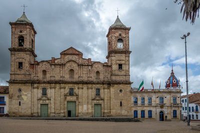 Low angle view of cathedral against sky