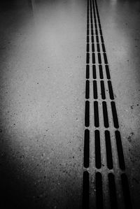 Close-up of empty road