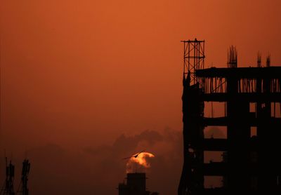 View of sky at sunset