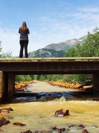 Bridge over river