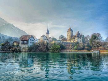 River with buildings in background