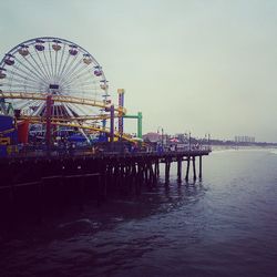 Ferris wheel against sky