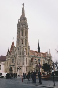 Low angle view of church