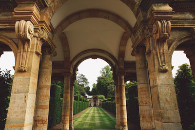 Archway leading to archway