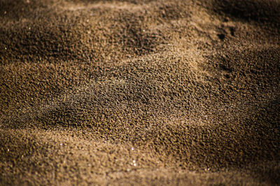 Full frame shot of sand