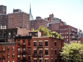 Buildings in city